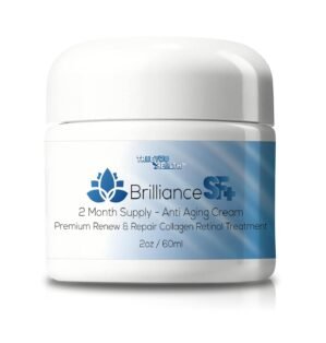 Brilliance SF Plus 2 Month Supply Anti Wrinkle Cream – Our Best Pro Brilliance SF Anti Aging Cream / Anti Wrinkle Cream Plus – Premium Plus Brilliance SF Cream for Day & Night – Promote Soft Skin