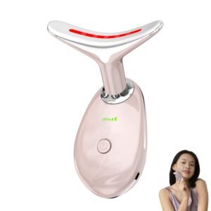 Red Light Therapy for Face, Floverkity LED Face Massager, RED Light Device, at-Home Face Tool for Skin Care
