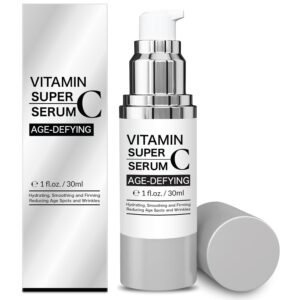 Super Vitamin C Serum for Women over 70, Wrinkle Cream for Face, Anti Aging Cream, Hydrates, Softens, Lifts and Firms Super Vitamin C Serum (30ml)