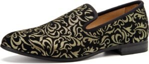 JITAI Men’s Fashion Loafers Wedding Shoes Loafers for Men Party Shoes