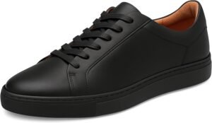 Dunross & Sons Mens Sneakers. Fashion Sneakers. Lace-Up Or Slip-On Mens Casual Shoes. Comfortable Leather Shoes.