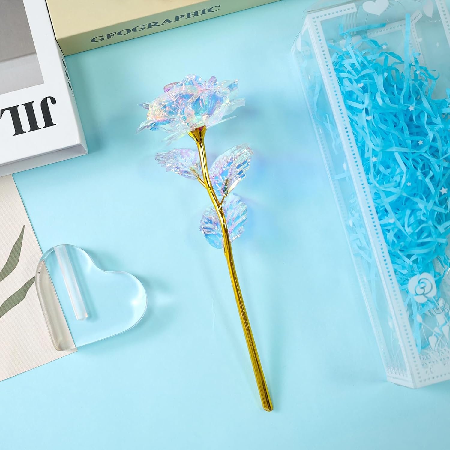 Birthday Gifts for Women Self Care Gifts Get Well Soon Gifts, Rose Relaxing Spa Gifts Basket Care Package, Luxury Flannel Blanket, Unique Mothers Day Idea Gifts for Mom Her Grandma Friend Sister Wife - Image 6