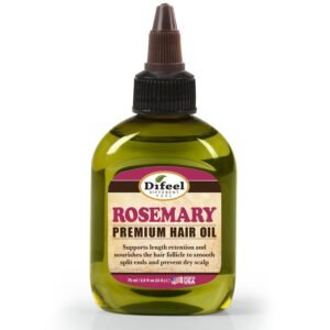 Difeel Rosemary Premium Hair Oil 2.5 oz. – Rosemary Oil Hair Treatment