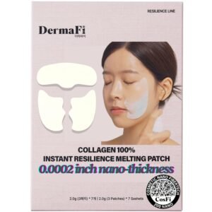 [DermaFi] Collagen 100% Instant Resilience Melting Patch Facial Mask Pack (7 pack) Korean Beauty