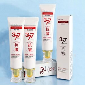 377 𝐖𝐡𝐢𝐭𝐞𝐧𝐢𝐧𝐠 Anti-wrinkle Cream,377 𝐖𝐡𝐢𝐭𝐞𝐧𝐢𝐧𝐠,Moisturizer with Vitamin C & Hyaluronic Acid,Dark Spot Corrector for Face,Age-Defying Cream for All Skin,Day&Night Use (3PCS)