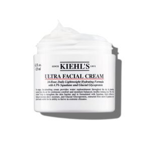 Kiehl’s Ultra Facial Cream, with 4.5% Squalane to Strengthen Skin’s Moisture Barrier, Skin Feels Softer and Smoother, Long-Lasting Hydration, Easy and Fast-Absorbing, Suitable for All Skin Types