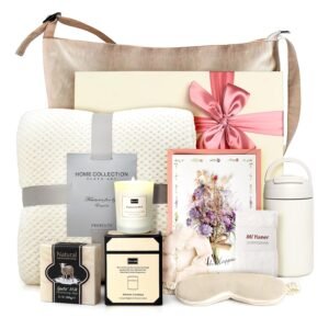 Gift Set, 10 Pcs Self Care Basket for Women, Get Well After Surgery, New Mom Care Package, Thinking of You for Mom Wife Friends Sister Her