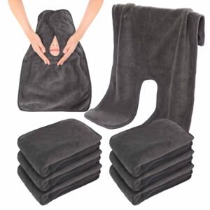 6 Pack Facial Towels for Estheticians Soft, Spa Towels for Facial, Comfortable Extra Thick Massage Face Towels, Professional Esthetician Equipment