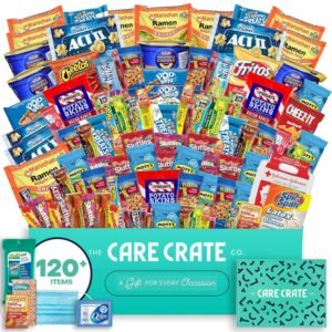 Extra Large Snack & Personal Care Box – 120+ items including Personal Care Products, Microwaveables, Candy, Snacks, Chocolates & More