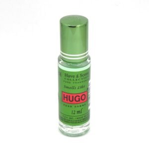 Impression Cologne Scents Roll-On 12ml Eau de Parfum for Men – Luxury Fragrance, Travel Size/Carry on, Long Lasting Scent (Hugo)