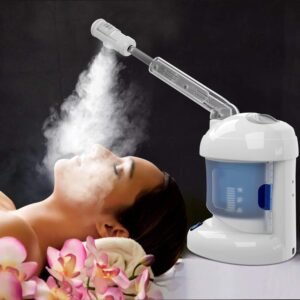 Kingsteam Facial Steamer – Ozone Steamer with Extendable Arm – Professional Nano Ionic Facial Steamer for Deep Cleaning – Portable for Personal Care Use at Home or Salon
