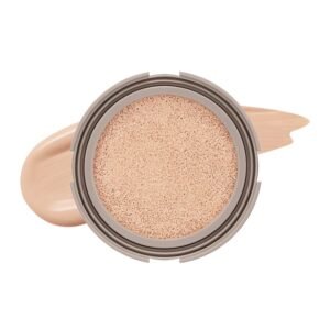 MOONSHOT KOREA Conscious Fit Cushion Foundation Flawless Coverage,Glass skin,Long-Lasting, Lightweight, Buildable Coverage,k-beauty (21C Cosmic Peach, [refill] Conscious Fit Cushion)