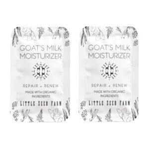 Little Seed Farm Goat’s Milk Face Moisturizer – All Natural, Organic Moisturizer Face Cream – Travel Size