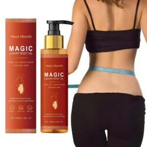 Magic Body Firming Oil, Skin Care Post-Shower for Women,Lightweight & Non-Greasy for Full Body Use,Fast-Absorbing,Nourishes Skin, Reduces Fine Lines, Improves Elasticity-3.38 FL OZ