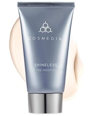 COSMEDIX Shineless Oil-Free Face Moisturizer for Women & Men – Hydrating Face Cream with Vitamin B3 for Oily & Blemish-Prone Skin – Daily Facial Skin Care for Firmer, Smoother & Radiant Glow