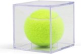 ChalkTalkSPORTS Square Acrylic Display Case | Tennis Ball Holder | 3-Pack