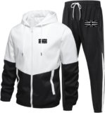 Mens Sweatsuits,Oversized Athletic Sweatsuits Casual Running Jogging Sport 2 Piece Sets Plus Outfits