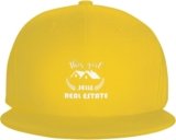 This Girl Sells Real Estate Funny Flat Bill Visor Baseball Cap for Women Men Trucker Cap Outdoor Sports Hat Black