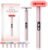 Red-Light-Therapy-Wand, 7 Colors LED Facial Light Therapy Wand for Face and Neck Rejuvenation, Face Massager Eye Beauty Tool at Home
