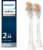 Philips Sonicare A3 Premium All-in-One, Genuine Replacement Toothbrush Heads, White, 2 Pack, HX9092/65