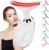 Facial and Neck Massager Tool,Lymphatic Contour Massager Face,7 Colors LED Womens Skin Care Facial Massager for Skin Rejuvenation,Lifting,Toning,Glow Boost