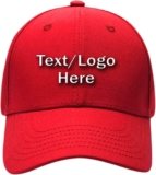 Personalized Embroidery Custom Personalized Cap Your Text here 6 Panel Structured Embroidered Classic
