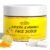 Vitamin C and Turmeric Face Scrub Cream Organics Microdermabrasion Facial Scrub Exfoliating Clears Blackheads Improve Dark Spot Acne with Strawberry Extract Exfoliator 130g/4.5oz