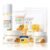9 Pcs Turmeric Skincare Set with Moisturizing Facial Cleanser,Toner,Face Serum, Facial Cream, Eye Cream,Travel Size Lip Balm and 3 Hydrating Face Sheet Masks Skin Care Set