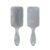 Premium Hair Brush for Women, Hair Styling Paddle Brush with Soft and Capped Nylon Pins (Marble Grey)