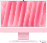 Apple 2024 iMac All-in-One Desktop Computer with M4 chip with 10-core CPU and 10-core GPU: Built for Apple Intelligence, 24-inch Retina Display, 16GB Unified Memory, 256GB SSD Storage; Pink
