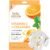 By Nature Hydrating Face Masks with Vitamin C + Collagen, Made From Bamboo Fiber from New Zealand (4 Pack)