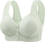Women’s Wireless Bras 2024 Trendy Plus Size Full Coverage Court Lift up Bras Daily Three-Breasted Push up Underwear