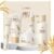 Skin Care Set, Korean Skin Care with Rice Cleanser, Toner, Serum, Eye Serum, Moisturizing Cream 5pcs for Women Teen Girls Mom Daughter Mother’s Day Birthday Christmas Lover Korean Beauty