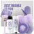 Gift Set for Women,Muse lagoon Lavender Relaxing Bath and Body Gift Baskets Self Care Gift Ideas Birthday Gifts Mothers Day Gifts