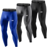 Men’s Cool Dry Sports Workout Running Tights Leggings
