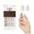 KISS Classy, Press On Nails, Nail glue included, ‘Dashing’, Light White, Medium Size, Almond Shape, Includes 28 Nails, 2g glue, 1 Manicure Stick, 1 Mini File