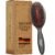 SHASH Since 1869 Hand Made In Germany – Nylon, 100% First Cut Boar Bristle Brush Suitable For Normal to Thick Hair – Gently Detangles, No Pulling or Split Ends – Softens Improves Texture, (Medium)