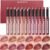 Jolilab 12Pcs Velvet Matte Lipstick Nude Matte Soft Dark Color Stick High Pigmented Long-Lasting Waterproof Lip Stick Lip Balm Beauty Cosmetics Gift for Girls and Women(01#-12#)