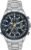 Citizen Men’s Eco-Drive Sport Luxury World Chronograph Atomic Time Keeping Watch in Stainless Steel, Blue Dial (Model: AT8020-54L)