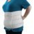 MARS WELLNESS Premium Plus Size Bariatric Abdominal Binder – 12″ 4 Section/Panel – Bariatric Binder Abdominal Brace for Men or Women – Fits Waist Sizes 46″ – 62″