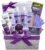 Gift Baskets for Women. Relaxing Lavender Bath Gifts for Her Spa Basket is Filled with All Natural Spa Goodies! Sulfate & Paraben Free. Spa Gifts for Women.