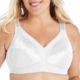 Playtex Women’s 18 Hour Wireless Bra, Comfort-Strap Wireless Bra, Full-Coverage Bra, Single or 2-Pack