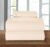 Elegant Comfort Luxury 1500 Premium Hotel Quality Microfiber 4-Piece Sheet Set – Wrinkle Resistant, All Around Elastic Fitted Sheet, Deep Pocket up to 16″, Queen, Cream