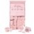 Happy Lolli Power Shower Gift Set – College Essential Bath Accessories for Women and Teen Girls – Includes Body Towel, Hair Towel, Wrist Bands, Headband, Face Sponge and More (Fresh in Pink)