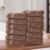 Superior Egypt Produced Giza Cotton Face Towel/Washcloth Set, Luxury Small Facial Towels, Spa, Hotel, Home Basics, Plush Soft Absorbent, Quick Drying, Set of 12, Niles Collection, Chocolate