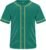 Mens Baseball Jersey Plain Baseball Jerseys Short Sleeve Button Shirt Blank Jersey Multiple Colors S-3XL